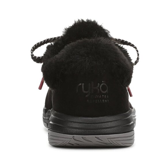 NWT Ryka Women's Avid Lace up Cozy Ankle Boot Black Size 9 W $100 RY1222 - Picture 4 of 5